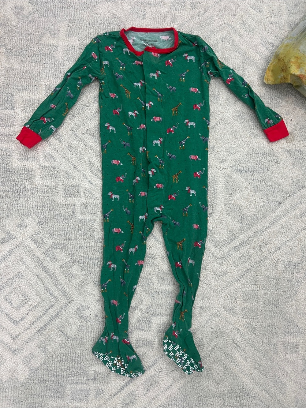 Magnetic Me Green Footed Holiday One-Piece
